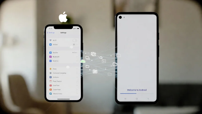 The Easiest Way to Transfer files from iPhone to Android wirelessly